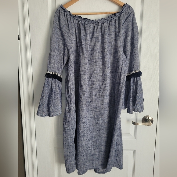 Style & Co. | 100% Cotton Off-Shoulder Sundress - Picture 9 of 9